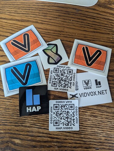 VIDVOX Stickers